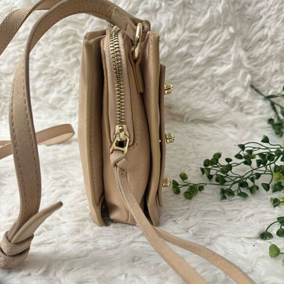 Botkier New York Warren City Blush Leather Crossbody Shoulder Bag NEW - Picture 5 of 10